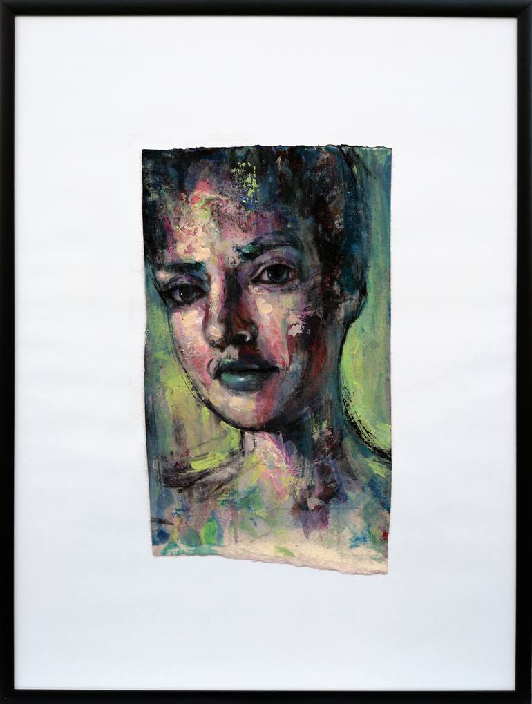 Original Figurative People Painting by François Cognet