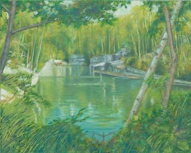 Original Impressionism Landscape Painting by Paul Creedon