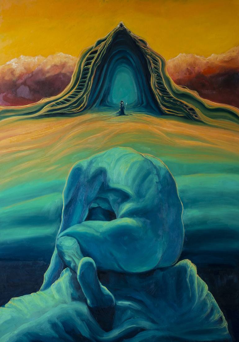 Homage Painting by Justyna Koziczak | Saatchi Art