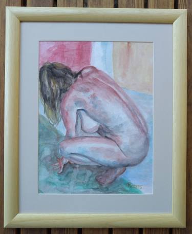 Original Figurative Nude Paintings by Pavol Veselovsky