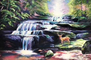 Beside the Cascades ( sold) thumb