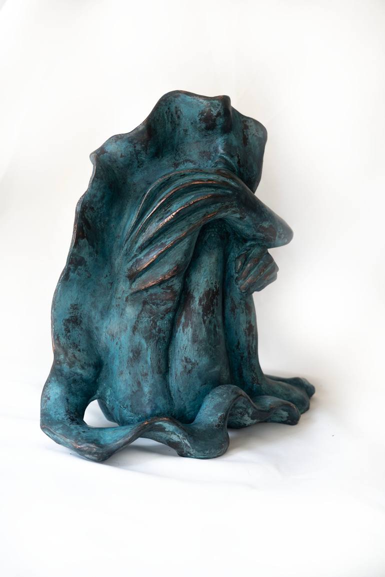 Original Abstract Expressionism Abstract Sculpture by Sedef Antay