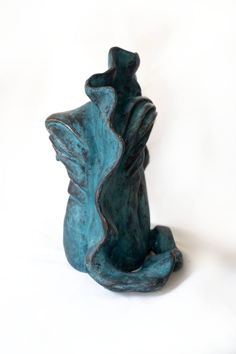 Original Abstract Expressionism Abstract Sculpture by Sedef Antay
