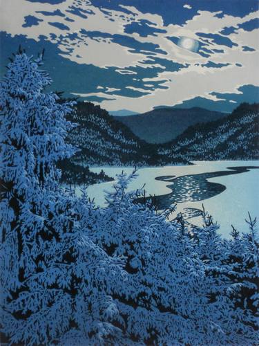 Original Fine Art Landscape Printmaking by William Hays