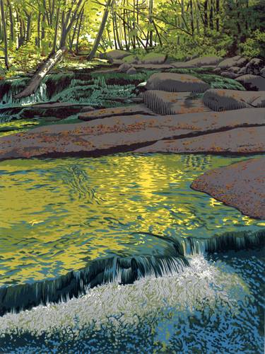 Original Fine Art Landscape Printmaking by William Hays