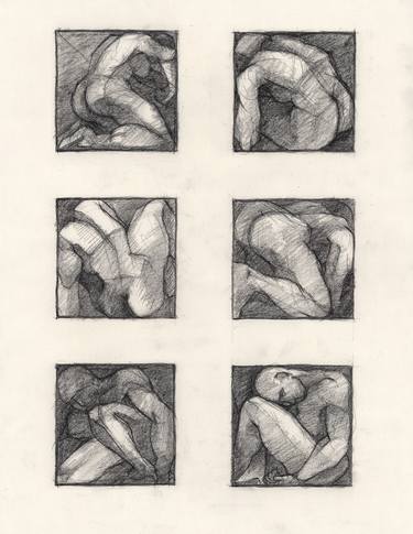 Print of Abstract Nude Drawings by Craig Stevens