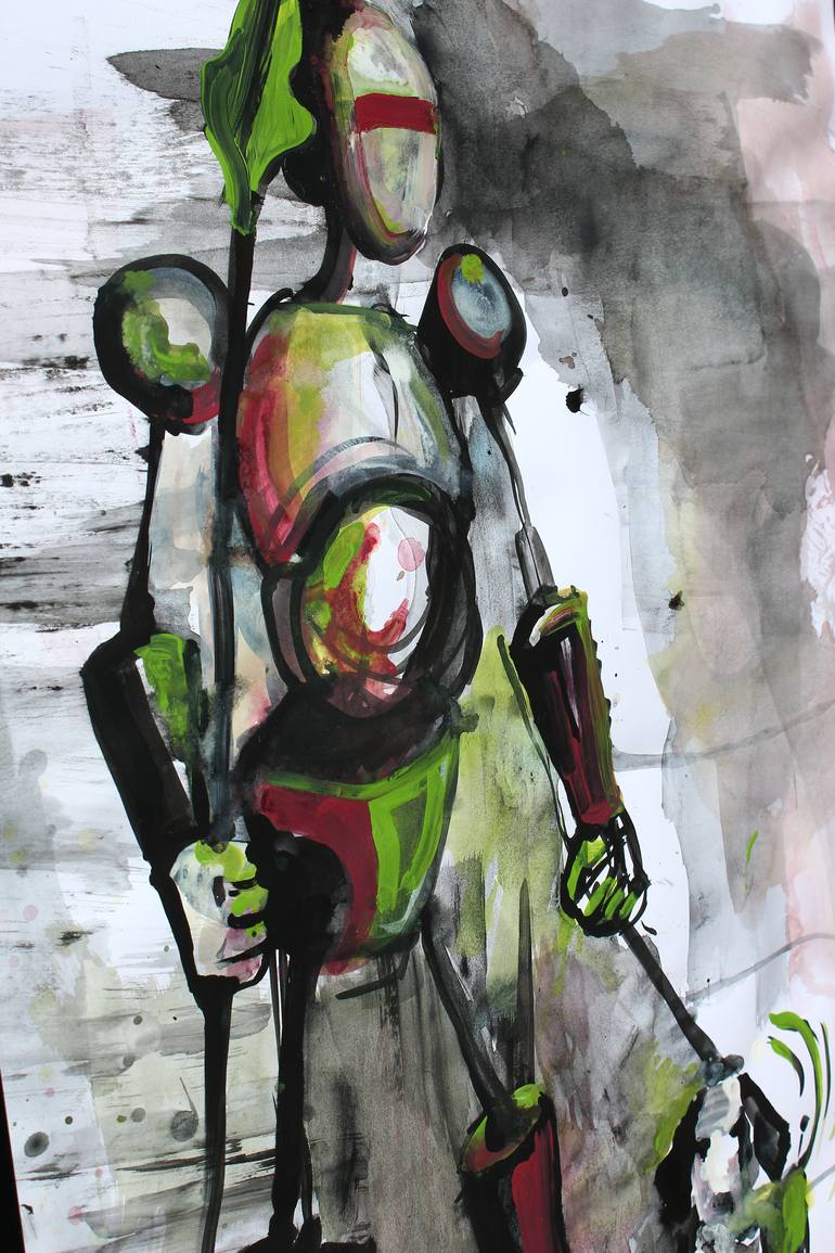 Original Conceptual Animal Painting by Plamen Kondov