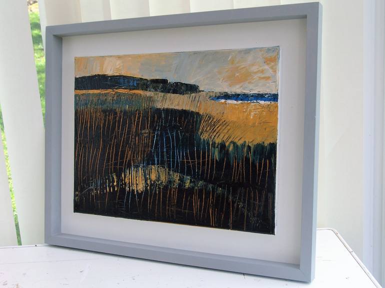 Original Abstract Seascape Painting by Patricia Colyer