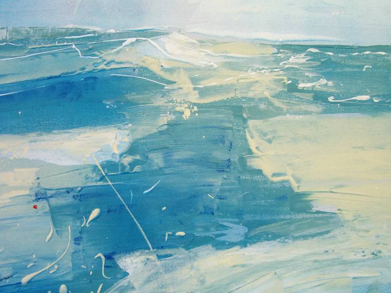 Original Modernism Seascape Painting by Patricia Colyer