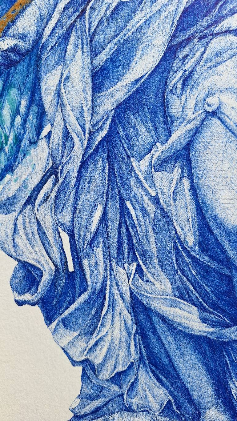 Original Figurative Religion Mixed Media by Edwin Darwin