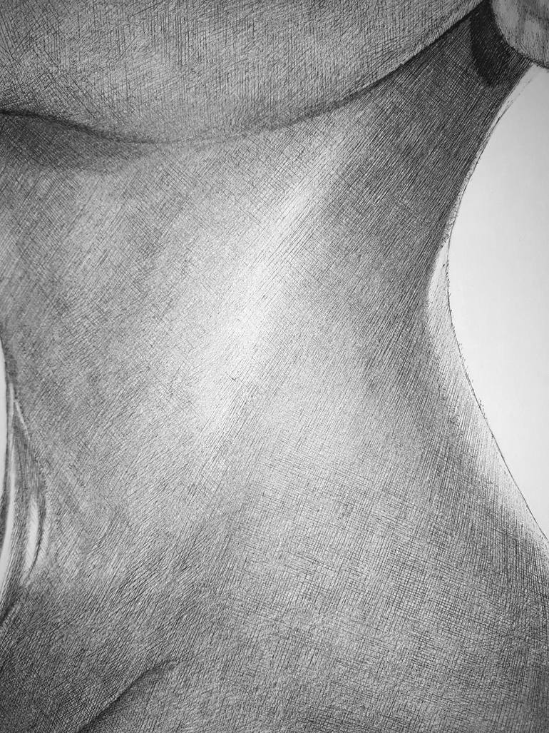 Original Other People Drawing by Edwin Darwin