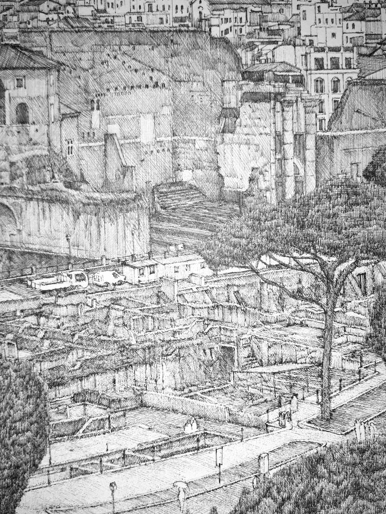 Original Other Architecture Drawing by Edwin Darwin