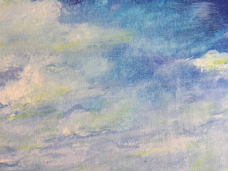Original Impressionism Landscape Painting by Kle G