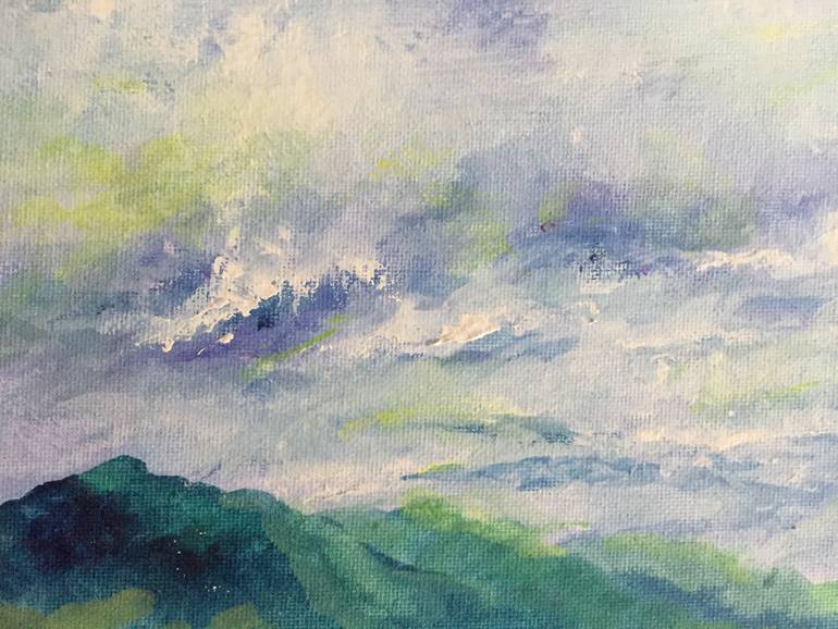 Original Impressionism Landscape Painting by Kle G