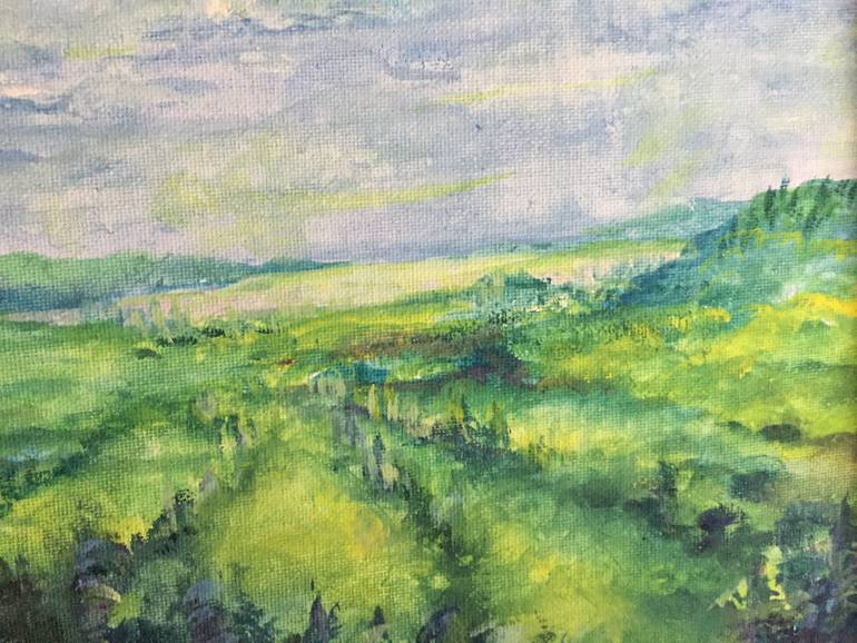 Original Impressionism Landscape Painting by Kle G