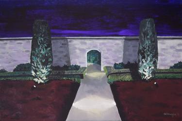 Original Fine Art Garden Paintings by Helen Withington