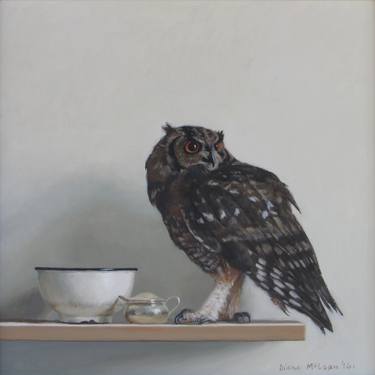 Still life with Spotted Eagle Owl V thumb
