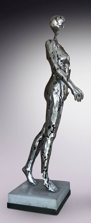 Original Figurative People Sculpture by Breezy Anderson