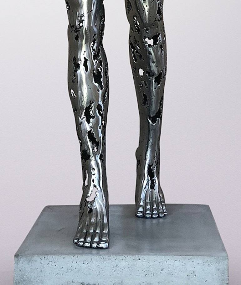 Original Figurative People Sculpture by Breezy Anderson