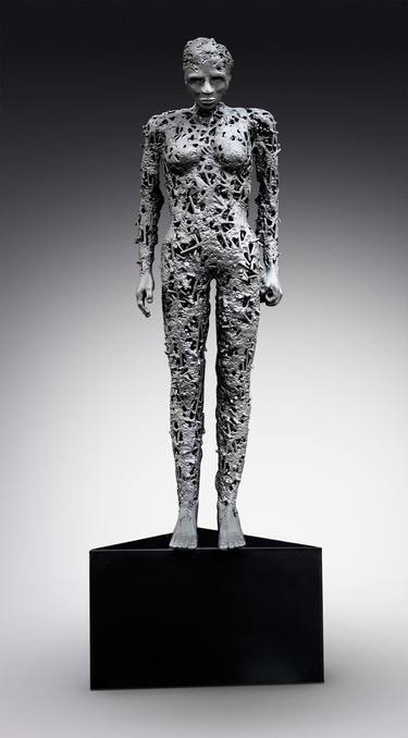 Original Abstract Expressionism Body Sculpture by Breezy Anderson