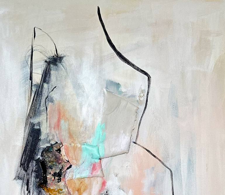 Original Abstract Expressionism Abstract Mixed Media by Amy Stone