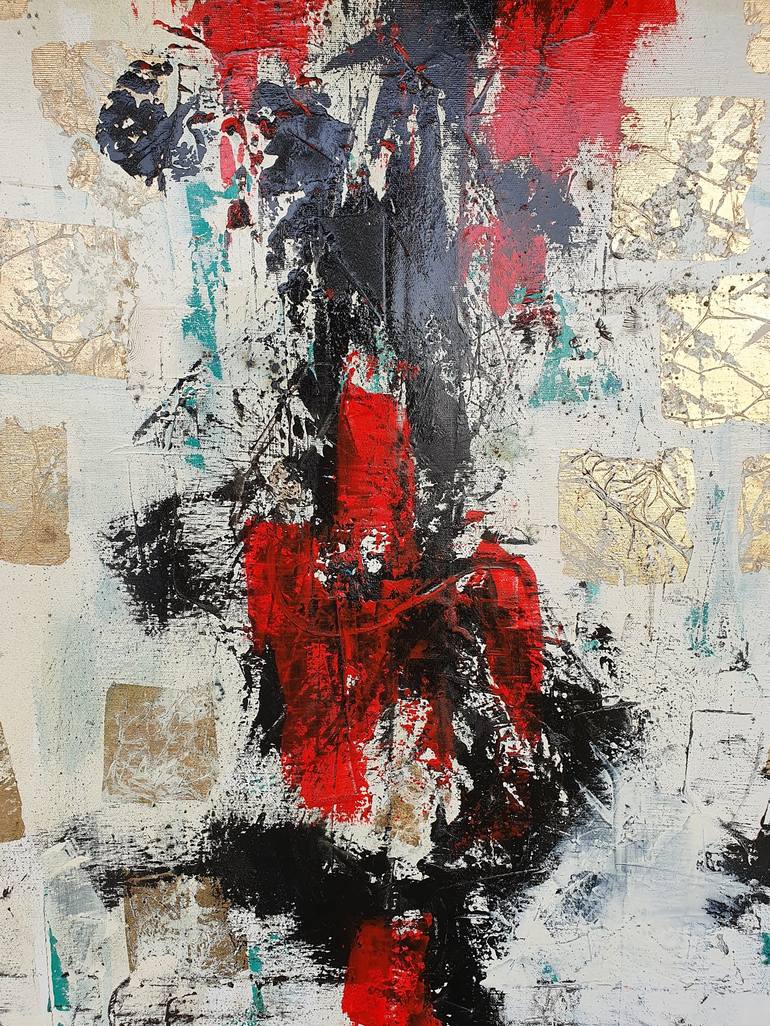 Original Abstract Painting by Ionescu Eugen