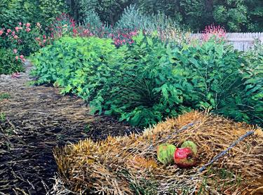 Original Impressionism Garden Paintings by James Gummerson