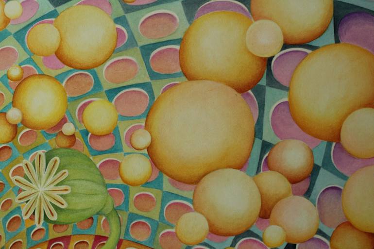 Original Conceptual Women Painting by Lorraine Sadler