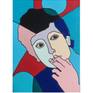 Bob Dylan open print. 30x40 cm.