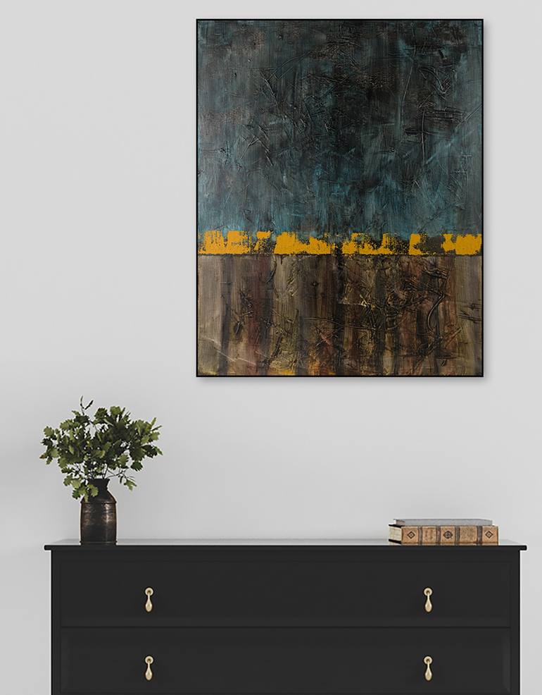 Original Abstract Painting by Anders Olow