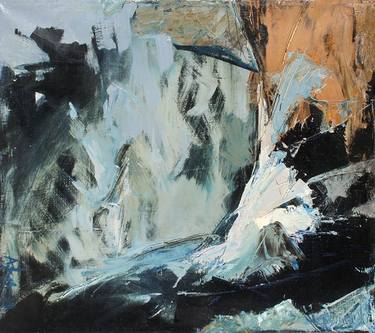Original Abstract Expressionism Abstract Paintings by Arkadiusz Sliwowski