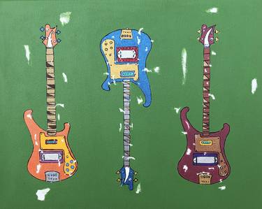 Print of Pop Art Music Paintings by John McCabe