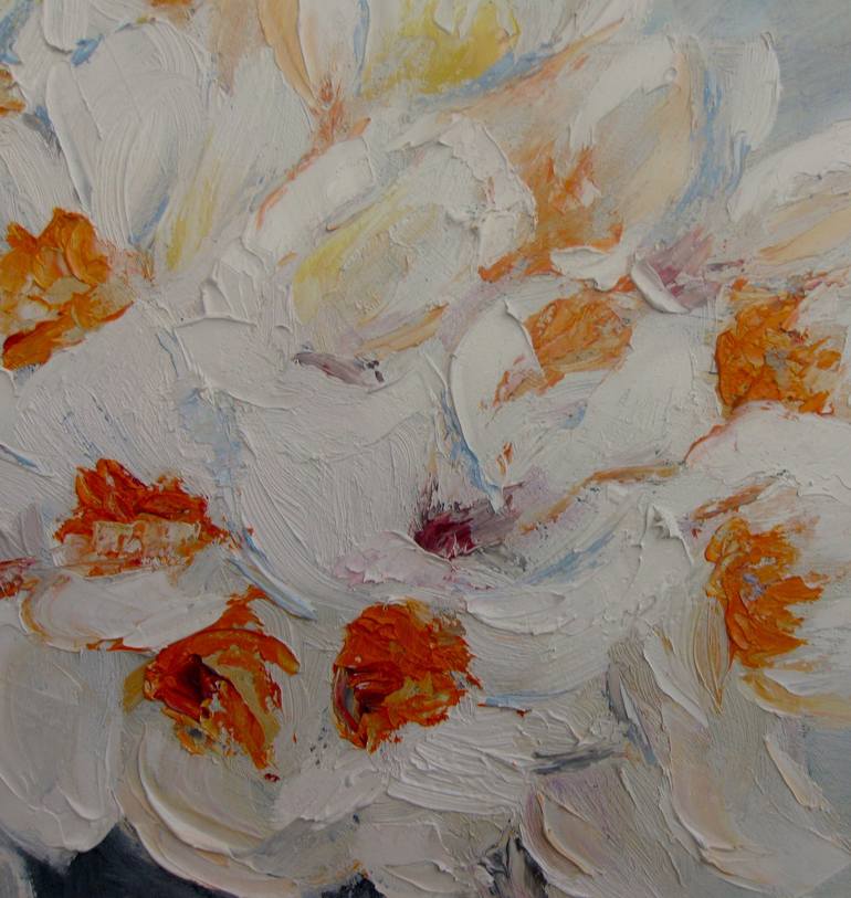 Original Floral Painting by Olena Krylova