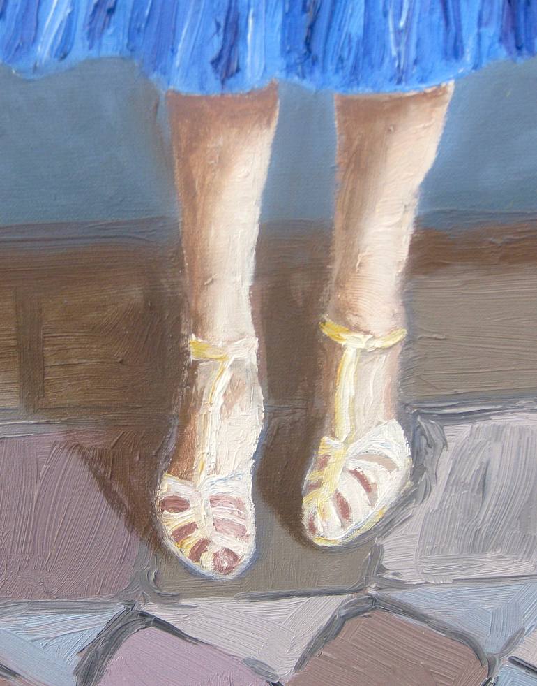 Original Art Deco Women Painting by Olena Krylova