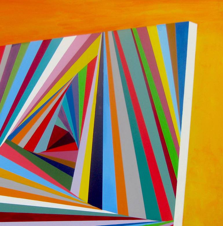 Original Geometric Painting by Olena Krylova