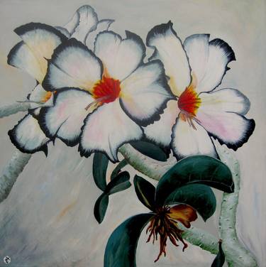 Original Expressionism Floral Paintings by Olena Krylova