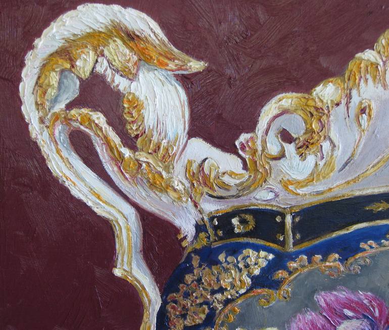Original Art Deco Patterns Painting by Olena Krylova