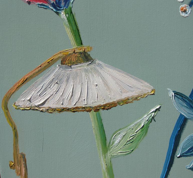 Original Contemporary Cats Painting by Olena Krylova