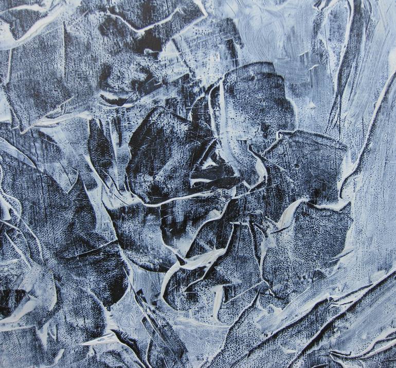 Original Abstract Expressionism Floral Painting by Olena Krylova