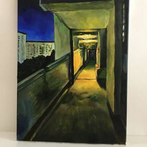 Night view of my apartment