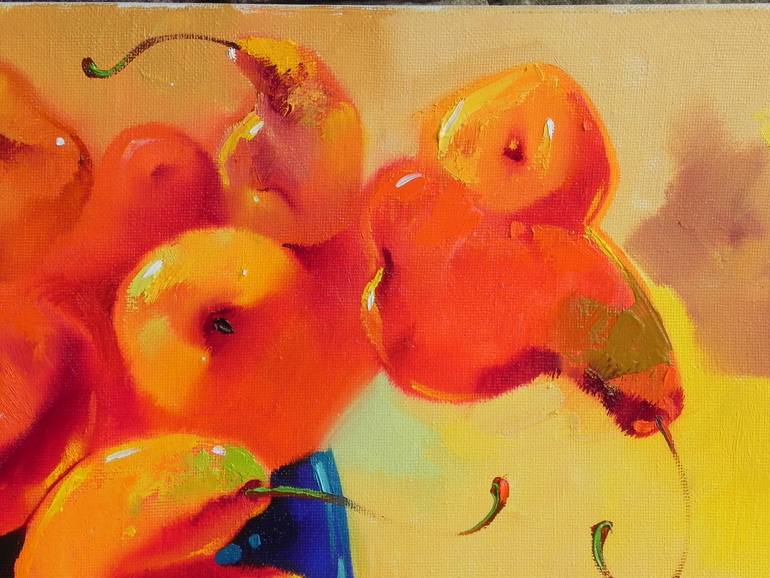 Original Abstract Still Life Painting by Mykhailo Novikov