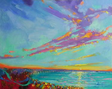 Original Abstract Still Life Painting by Mykhailo Novikov