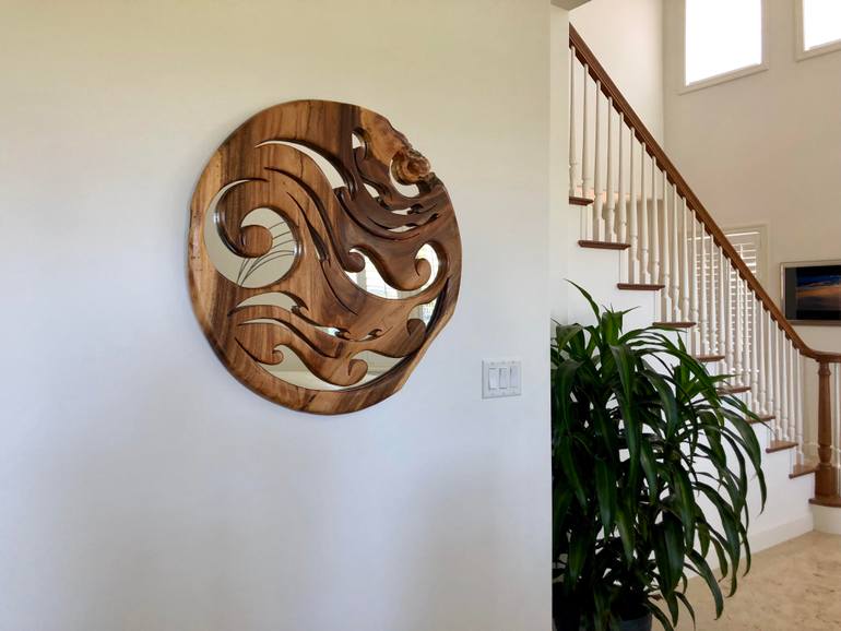 Original Impressionism Abstract Sculpture by Nadia Fairlamb