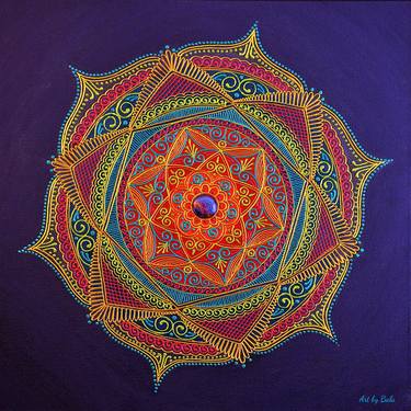 Print of Abstract Geometric Paintings by Art by Bala