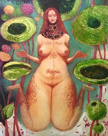 Print of Body Paintings by Hanna Karaleva