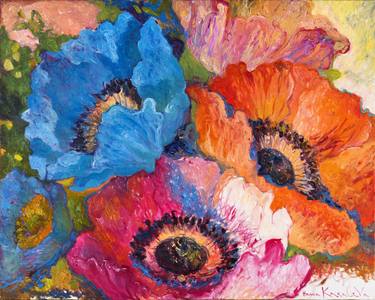 Print of Floral Paintings by Hanna Karaleva