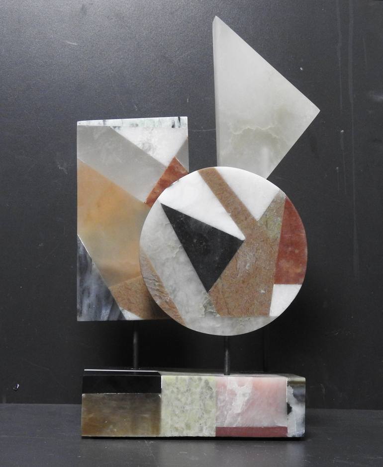 Original Abstract Sculpture by Antje den Os