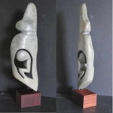 Original Abstract Women Sculpture by Antje den Os