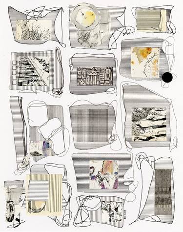 Original Conceptual Abstract Drawings by Rebecca Howdeshell