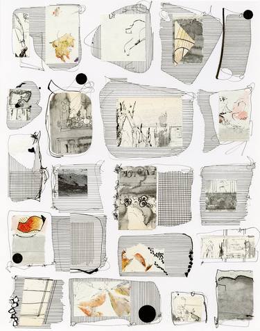 Original Conceptual Abstract Drawings by Rebecca Howdeshell